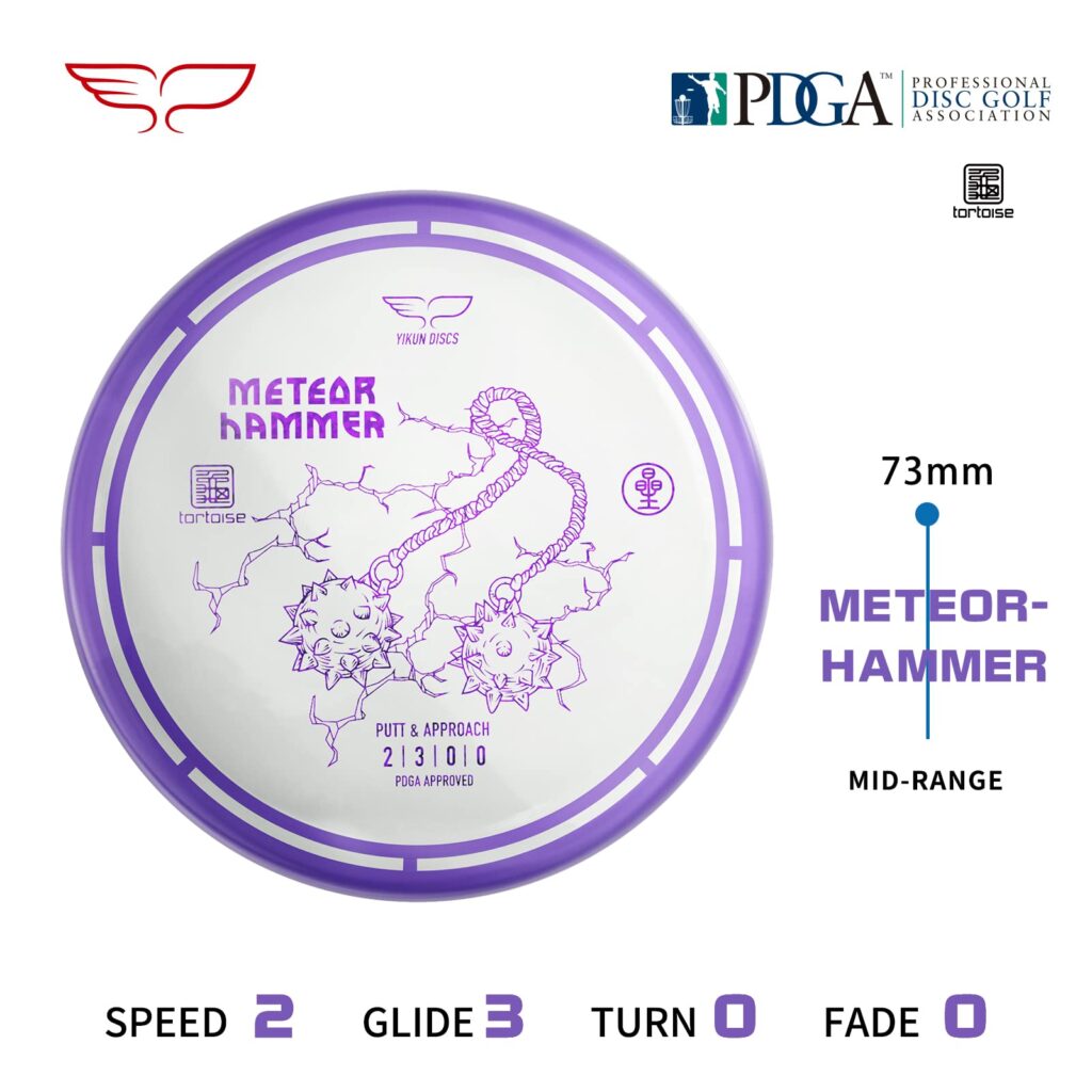 Yikun Meteor Hammer Putt & Approach Disc Golf