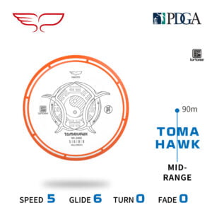 Yikun Tomahawk Mid Range Disc Golf Discs