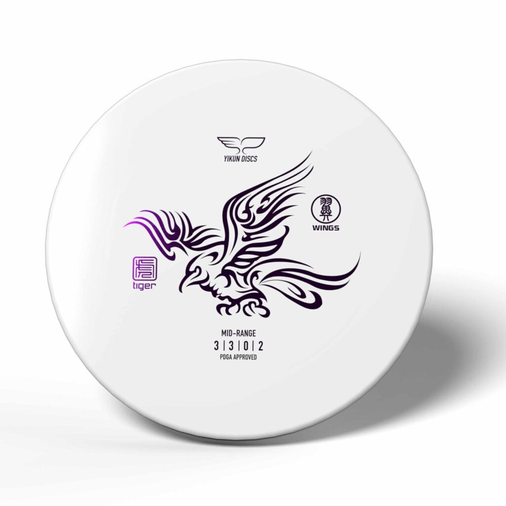 Yikun Wings Disc Golf Mid Range Professional PDGA Approved Stable Discs Golf Midrange 165-175g