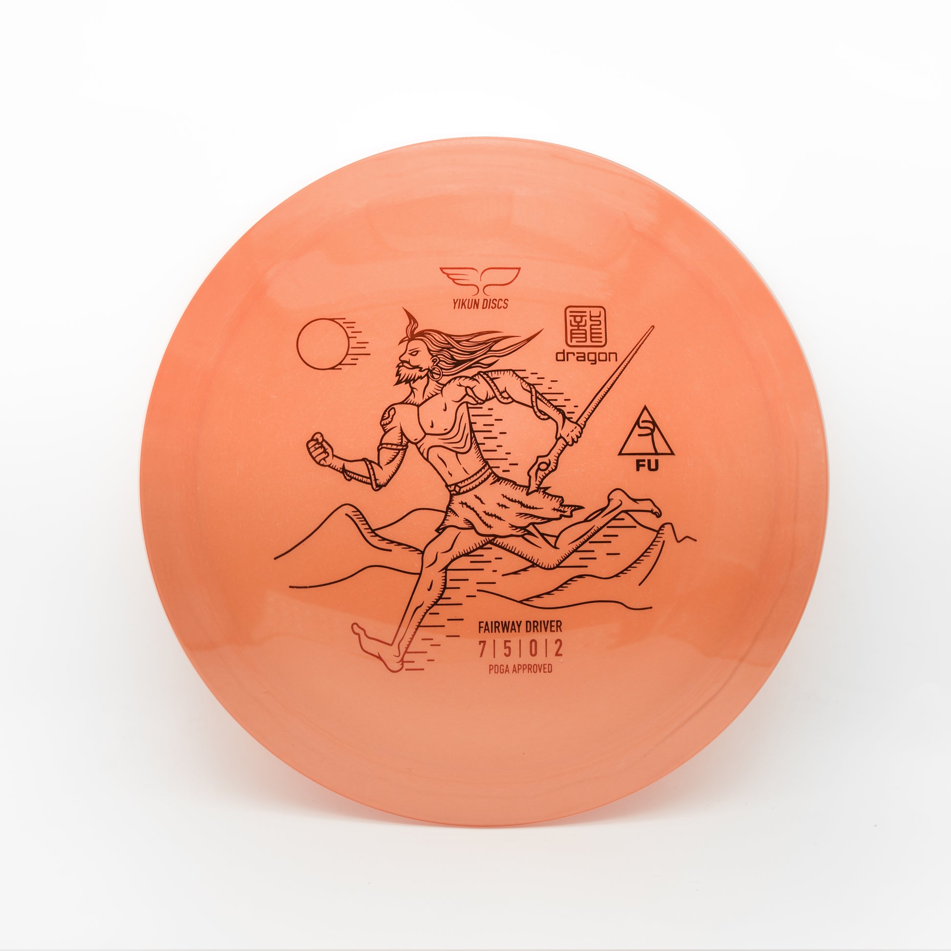 Yikun Fu driver orange dragon Fu