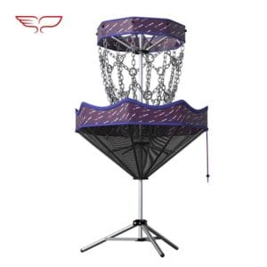Yikun Outdoor Field Portable Disc Golf Basket-Folding Disc Golf Target-Professional Competition Disc Golf Basket-06