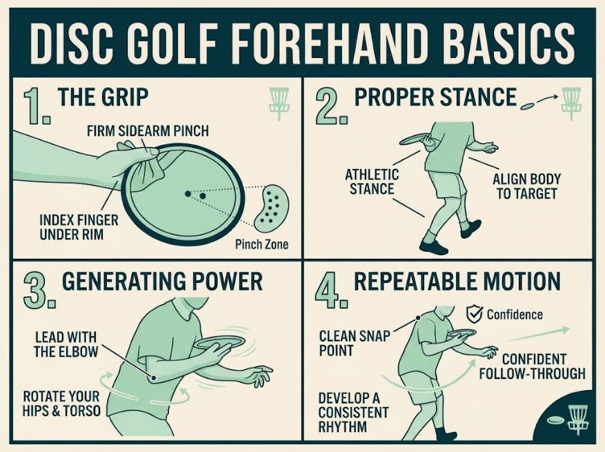 Disc Golf Forehand Basics